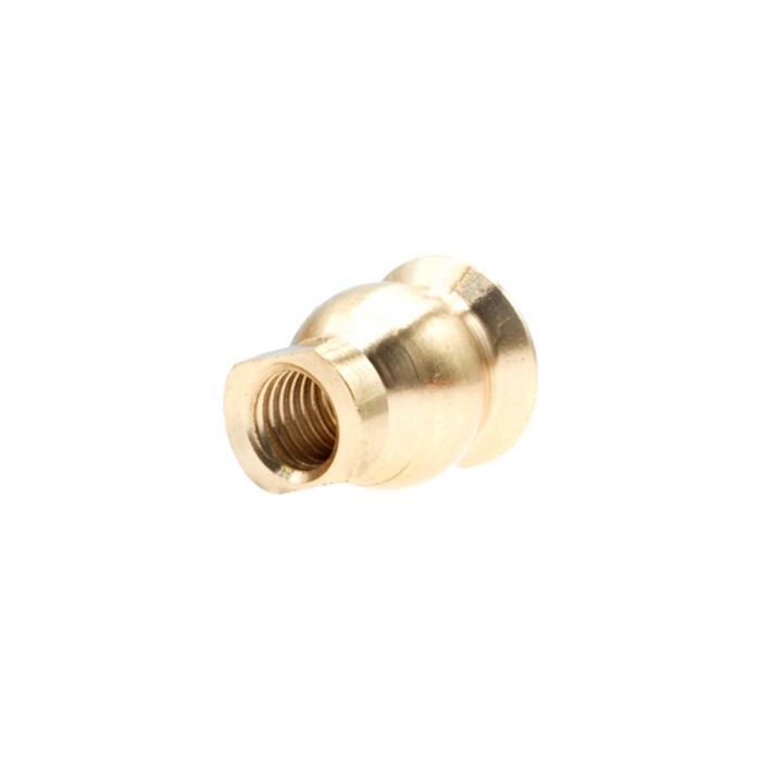 OfficinaRC - LOWER PIVOT BALL 6.0MM BRASS (2) - OFC-60-BLPB