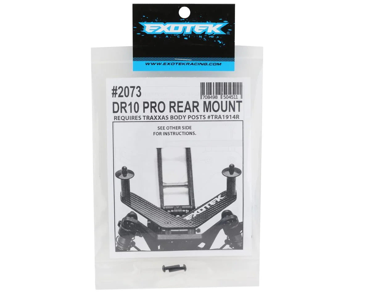 Exotek - Associated DR10 Pro Rear Body Mount Set - 2073