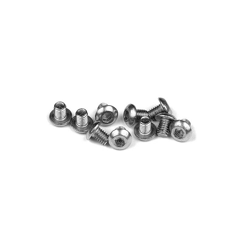 Xray Hex Screw Sh M3X4 - Stainless (10) - 902304