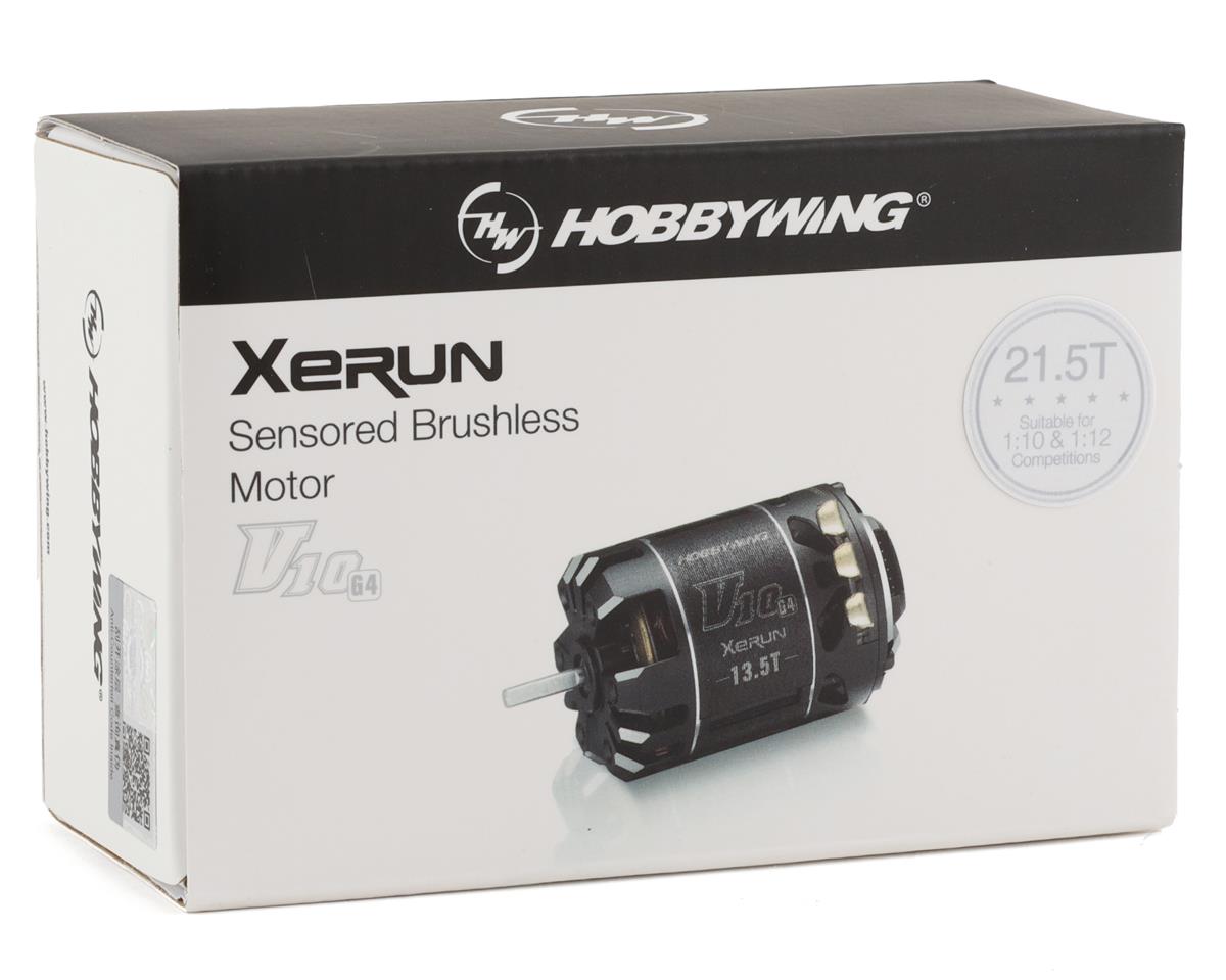 Hobbywing Xerun V10 G4 Competition Stock Brushless Motor (21.5T) - 30401142