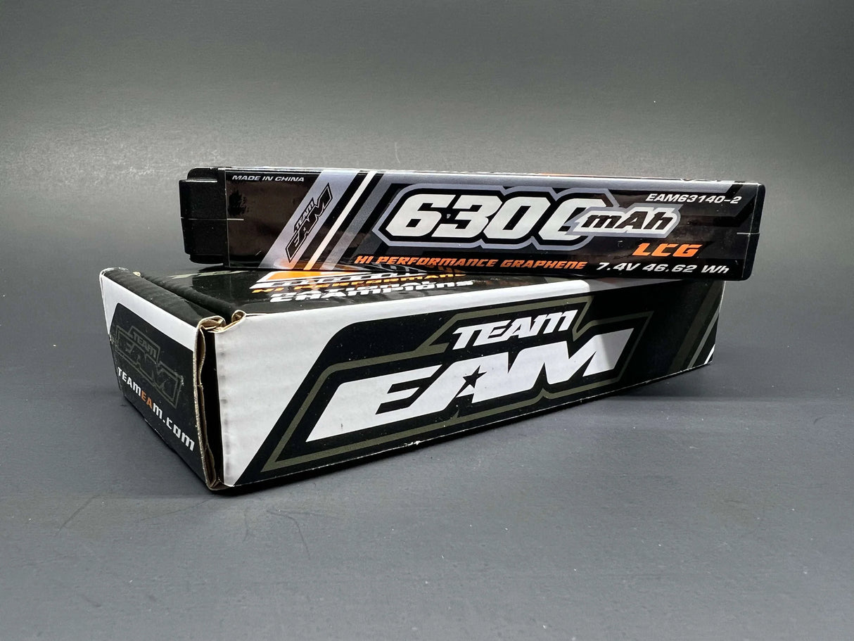 TEAM EAM 6300MAH 2S - 140C LCG Graph-X Formula Battery