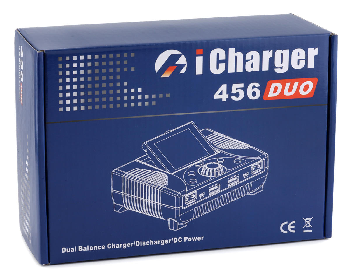 Junsi iCharger 456DUO Lilo/LiPo/Life/NiMH/NiCD DC Battery Charger (6S/70A/2200W) - 456DUO