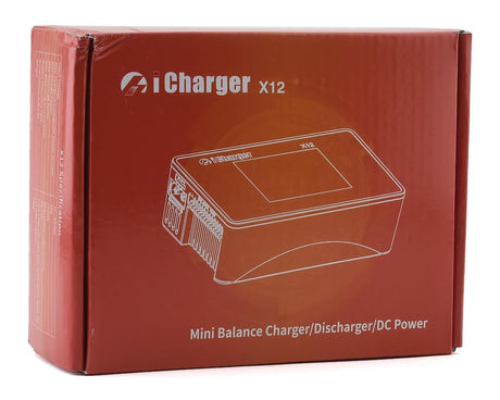 Junsi iCharger - X12 Lilo/LiPo/Life/NiMH/NiCD DC Battery Charger (12S/30A/1100W) - JUN-X12