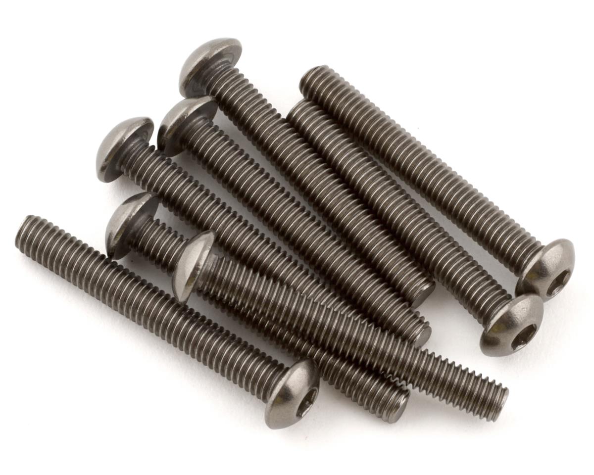 Mugen Seiki - 3x23mm SIG Button Head Titanium Screw (8) - B0730/1TA