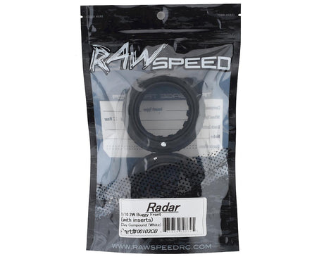 Raw Speed RC Radar 2.2" 1/10 2WD Front Buggy Tires (2) - 100103