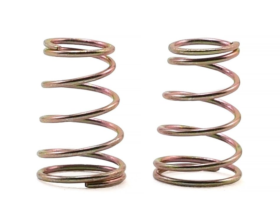 Schumacher - Atom/Eclipse Rear Shock Springs (2) (Gold - Med/Hard) - U4840