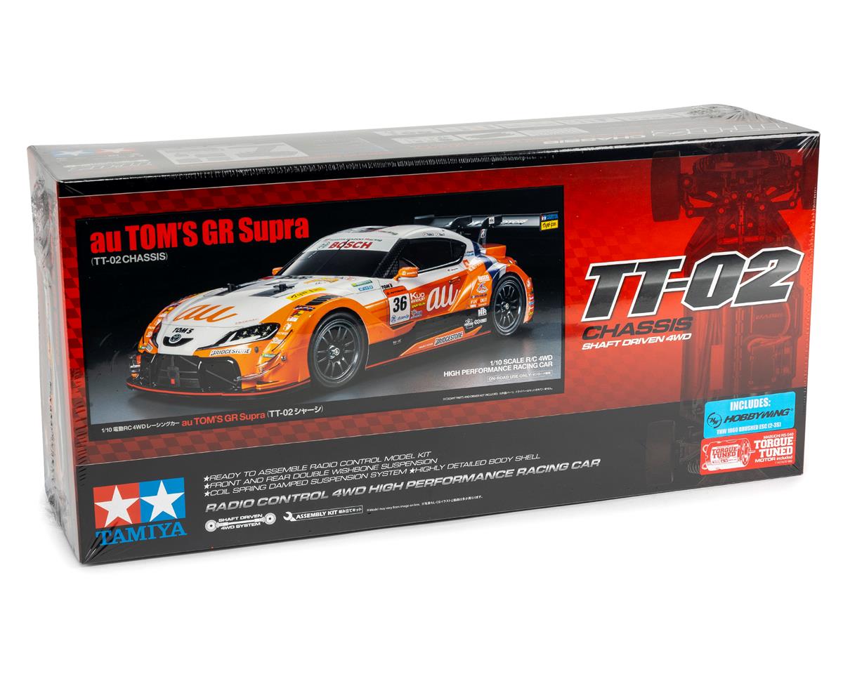 Tamiya - Toyota GR Supra GT500 1/10 4WD Electric Touring Car Kit (TT-02) - 58703-60A