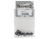 Tekno RC 5mm Flanged Locknuts (Black) (10) - 1214