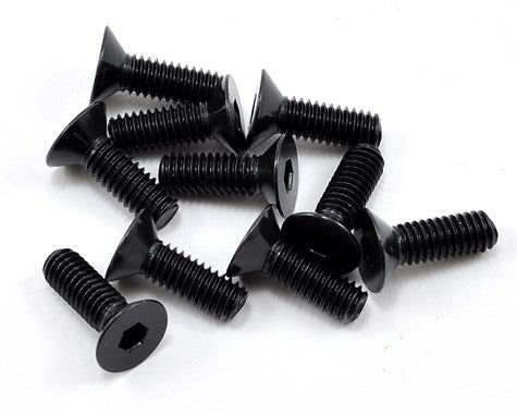 Tekno RC 4x12mm Flat Head Screw (10) - 1344