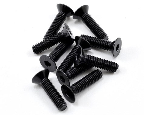 Tekno RC 4x15mm Flat Head Screw (10) - 1346