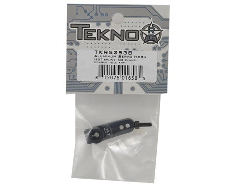 Tekno RC Aluminum Single Sided Clamping Servo Horn (25T) - 5253B