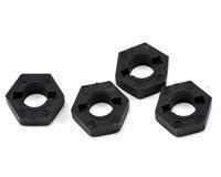 Tekno RC - Wheel Hexes (SCT410, 12mm, composite, black) -5571