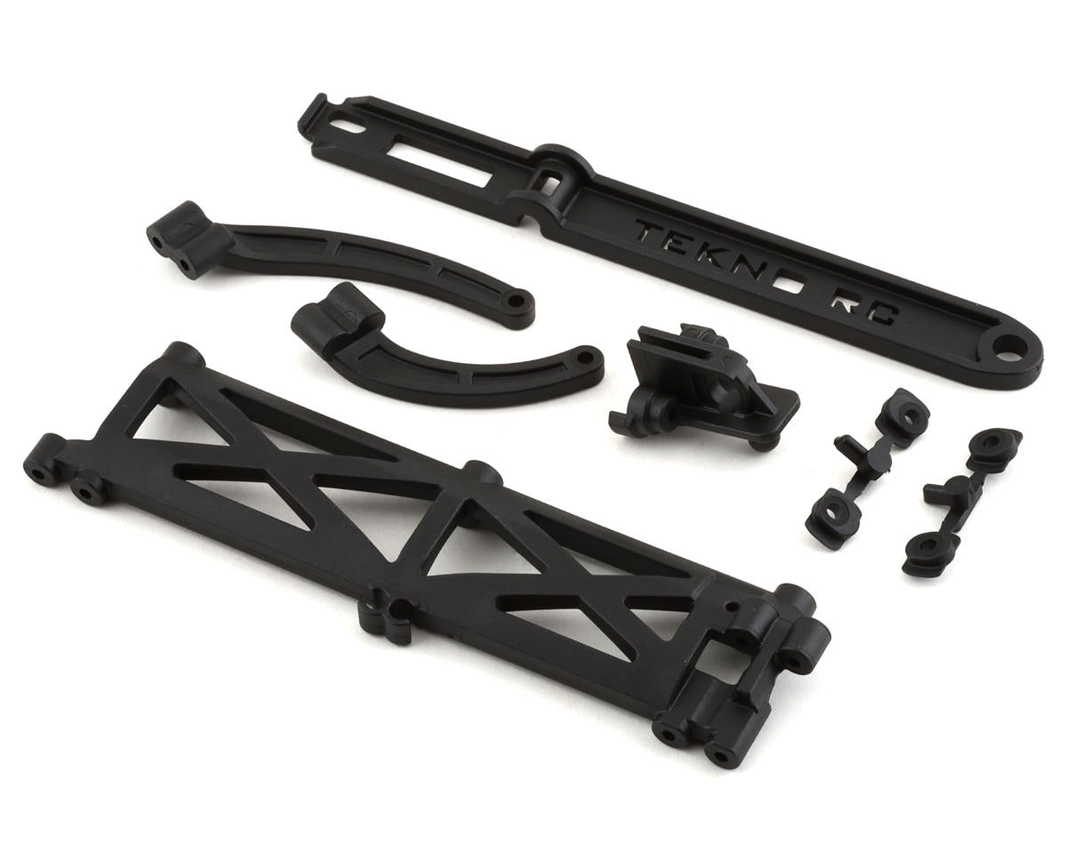 Tekno RC SCT410SL Chassis Brace Set & Battery Strap - 7038