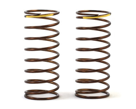 Tekno RC - Shock Spring Set (front, 1.4x9.375, 4.00lb/in, 50mm, yellow) -7235