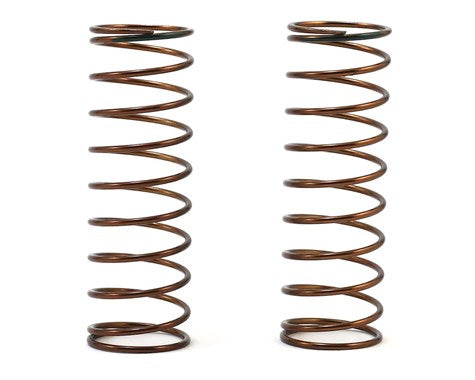 Tekno RC - Shock Spring Set (rear, 1.3x10.5, 2.61lb/in, 63mm, green) -7244