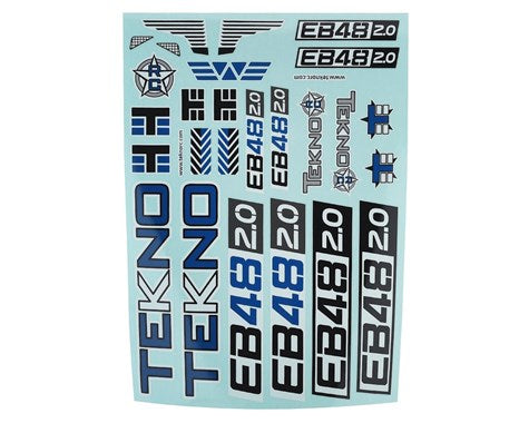 Tekno RC EB48 2.0 Decal Sheet - 9246