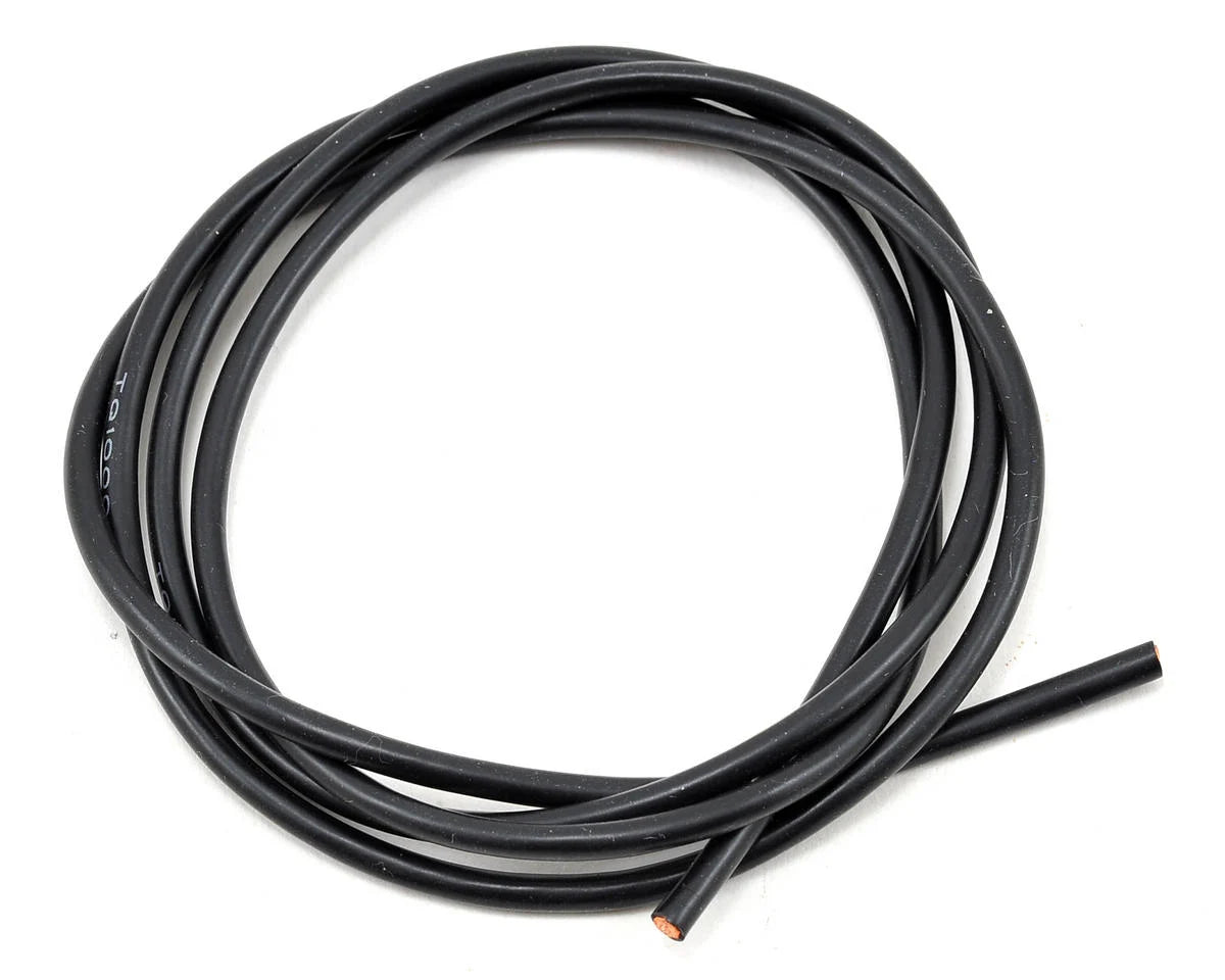 TQ Wire - Silicone Wire (Black) (3') (14AWG) - 1431