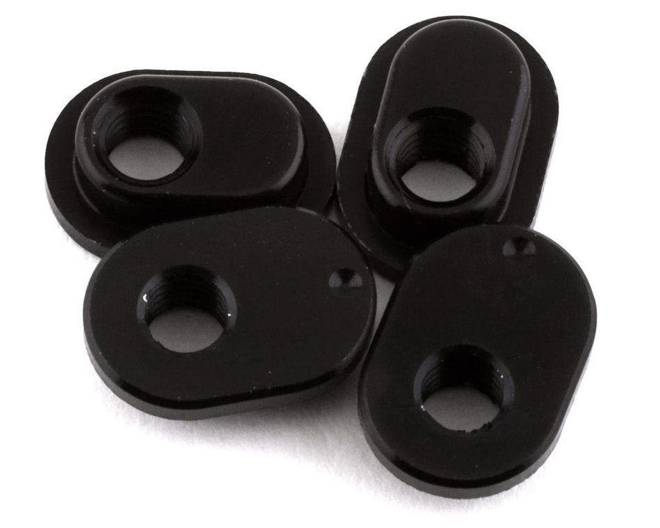 XRAY X4 - ALU CASTER BUSHING FRONT 3° / REAR 0.5° - 1 DOT (4) - 302310