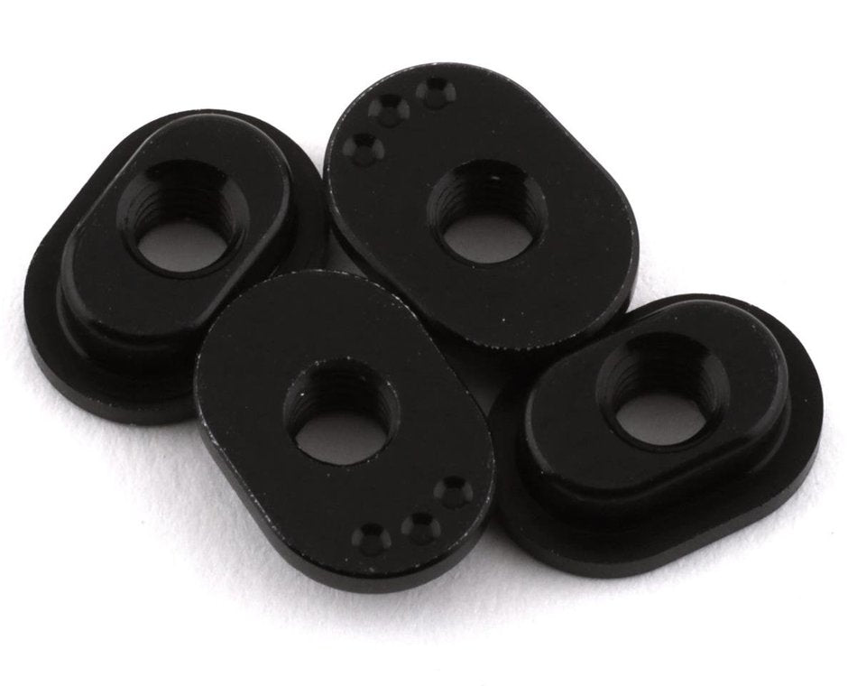 XRAY X4 - ALU CASTER BUSHING FRONT 5° / REAR 2.5° - 3 DOTS (4) - 302312