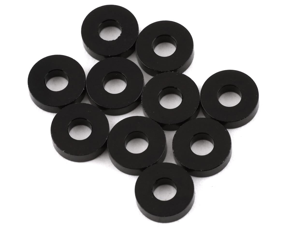 XRAY X4 - ALU SHIM 3X7.5X2.0MM - BLACK (10) - 303137-K