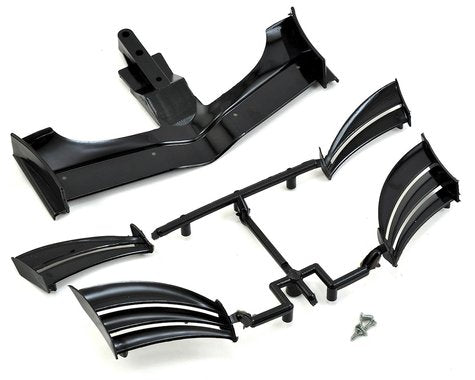 XRAY - 2ETS Composite Adjustable Front Wing (Black) - 371203-K